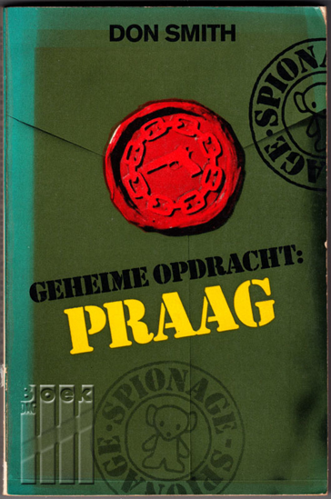 Picture of Geheime opdracht: Praag. Een Phil Sherman-avontuur. Omslag Dick Bruna