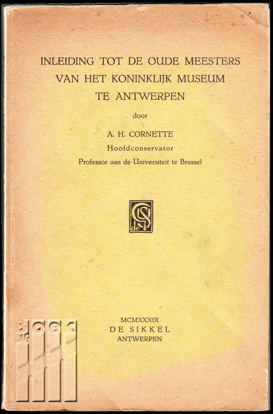 Picture of Inleiding tot de oude meesters van het Koninklijk Museum te Antwerpen