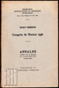 Image de Fédération archéologique et historique de Belgique. XXXIme session, Congrès de Namur 1938. Annales, fascicule IV: Communications, Compte rendu