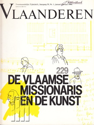 Picture of Vlaanderen. Jg. 39, nr. 229. De Vlaamse missionaris en de kunst