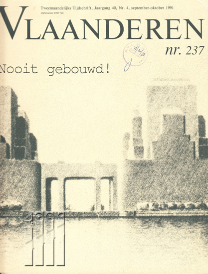Picture of Vlaanderen. Jg. 40, nr. 237. Nooit gebouwd