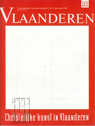 Picture of Vlaanderen. Jg. 42, nr. 245. Christelijke kunst in Vlaanderen