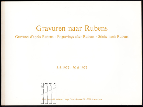 Picture of Gravuren naar Rubens