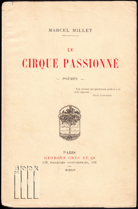 Picture of Le cirque pasionné: poèmes