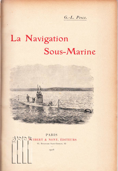 Picture of La Navigation Sous-Marine