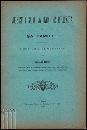Picture of Joseph Guillaume de Broëta et sa famille. Note complementaire