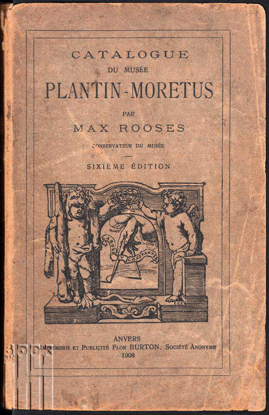 Picture of Catalogue du musée Plantin-Moretus
