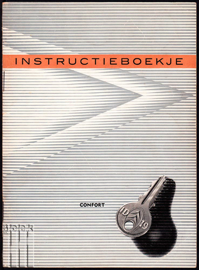 Afbeeldingen van Instructieboekje van de Citroën ID 19 model Confort