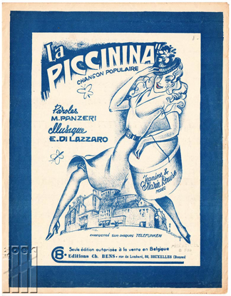 Afbeeldingen van La Piccinina. Chanson populaire