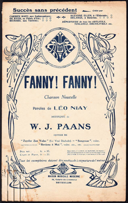 Afbeeldingen van Fanny! Fanny! Chanson Nouvelle