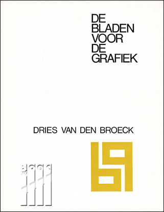 Image de De bladen voor de grafiek. Dries Van den Broeck