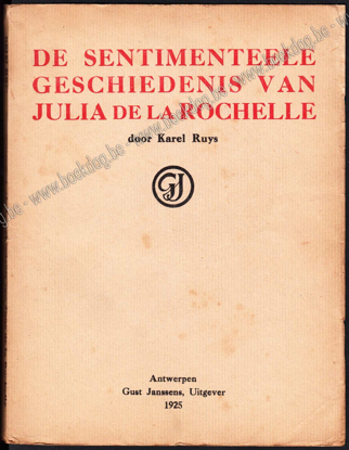 Image de De sentimenteele geschiedenis van Julia de la Rochelle