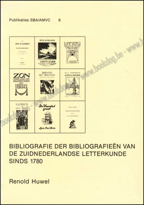 Picture of Bibliografie der bibliografieën van de Zuidnederlandsche letterkunde sinds 1780