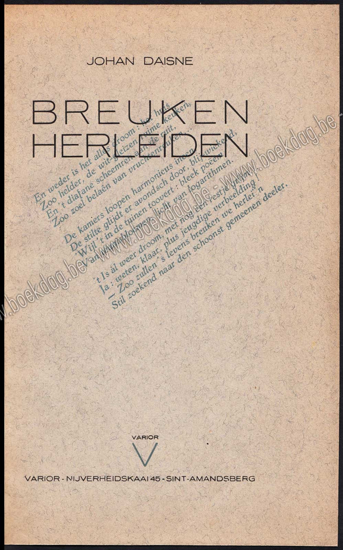 Picture of Breuken Herleiden (met opdracht)