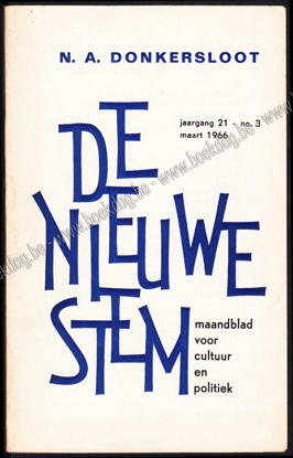 Picture of De Nieuwe Stem. Jg. 21, nr. 3. Maart 1966