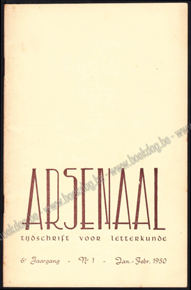 Afbeeldingen van Arsenaal. Jg. 6, nr. 1. Januari-Februari 1950