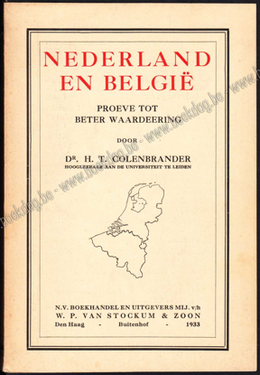 Picture of Nederland en België. Proeve tot beter waardeering