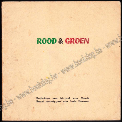 Picture of Rood & Groen. Met originele tekening van en gesigneerd door de illustrator Joris Houwen