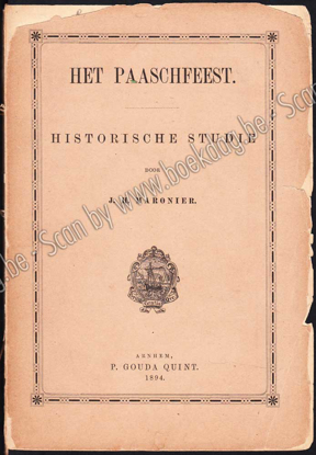 Picture of Het paaschfeest. Historische studie
