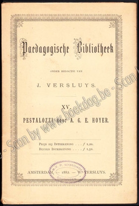 Picture of Paedagogische Bibliotheek. XV. Pestalozzi