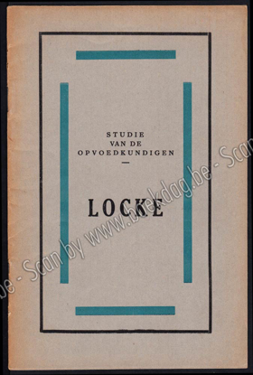 Picture of Studie van de opvoedkundigen. Locke