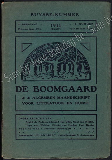 Picture of De Boomgaard. Jg. 2, nr. 3. Maart 1911. BUYSSE-NUMMER
