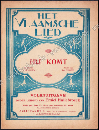 Picture of Het Vlaamsche Lied. Hij komt
