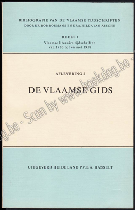 Afbeeldingen van Bibliografie van de Vlaamse Tijdschriften. Reeks I: Vlaamse Literaire Tijdschriften, afl. 2
