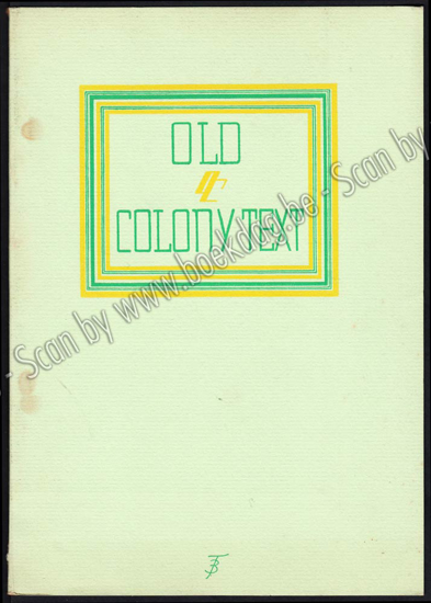Picture of Uit G. H. Bührmann 's papiercollectie. Old Colony Text