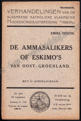 Picture of De Ammasalikers of Eskimo's van Oost-Groenland