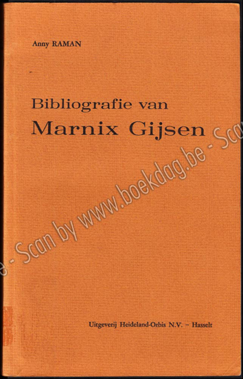 Picture of Bibliografie van Marnix Gijsen