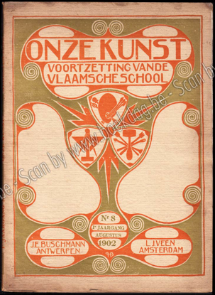 Picture of Onze Kunst. Jg. 1, nr. 8. Augustus 1902