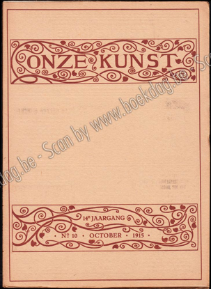 Picture of Onze Kunst. Jg. 14, nr. 10. October 1915