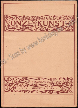 Picture of Onze Kunst. Jg. 14, nr. 8. Augustus 1915