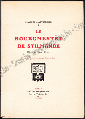 Picture of Le Bourgmestre de Stilmonde. Illu.: Jean Picart Le Doux