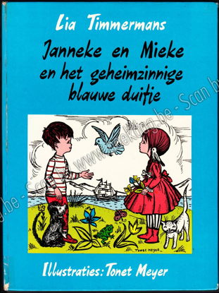 Afbeeldingen van Janneke en Mieke en het geheimzinnige blauwe duifje