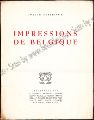 Afbeeldingen van Impressions de Belgique