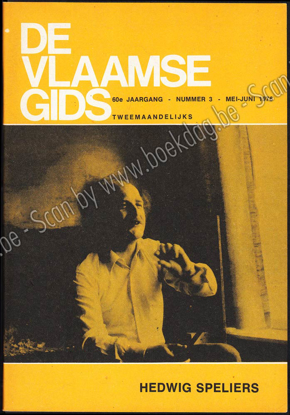 Picture of De Vlaamse Gids. Jg. 60, nr. 3. Mei-juni 1976. Hedwig Speliers