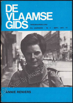 Picture of De Vlaamse Gids. Jg. 61, nr. 5. September-oktober 1977. Annie Reniers