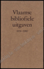 Picture of Vlaamse bibliofiele uitgaven 1830-1980. Nederlandse letterkunde in België