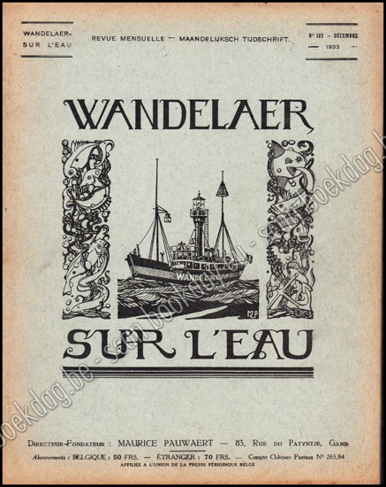 Afbeeldingen van Wandelaer et Sur l'Eau. N° 132, Décembre 1933
