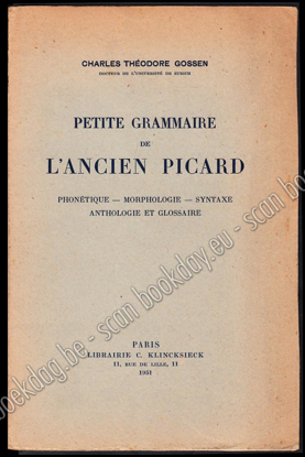 Picture of Petite Grammaire de l'Ancien Picard