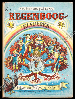 Afbeeldingen van De Regenboog-Kinderen. Gesigneerd