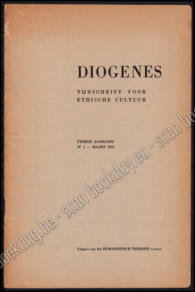 Afbeeldingen van Diogenes. Tijdschrift voor ethische cultuur. Jrg II, Nrs. 1 tem 6, Maart 1954 tem januari 1955