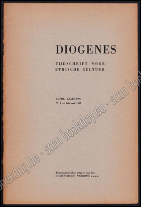 Picture of Diogenes. Tijdschrift voor ethische cultuur. Jrg V, Nrs. 1 tem 6, Februari tem december 1957