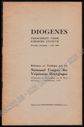 Afbeeldingen van Diogenes. Tijdschrift voor ethische cultuur. Jrg VII, Nr. Juli, 1959