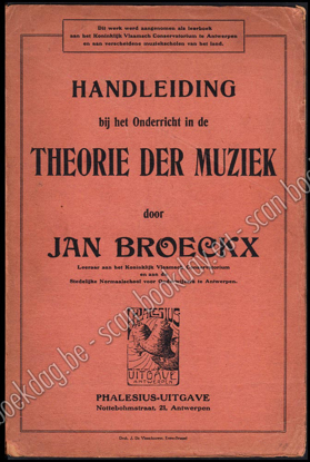 Picture of Handleiding bij het Onderricht in de Theorie der Muziek