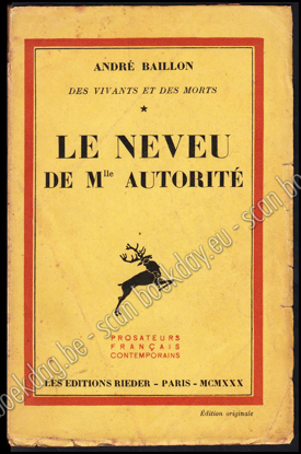 Picture of Des vivants et des morts. Le Neveu de Mademoiselle Autorité