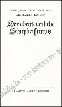 Picture of Der abenteuerliche Simplicissimus