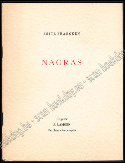 Picture of Nagras. Opdracht gehandtekend
